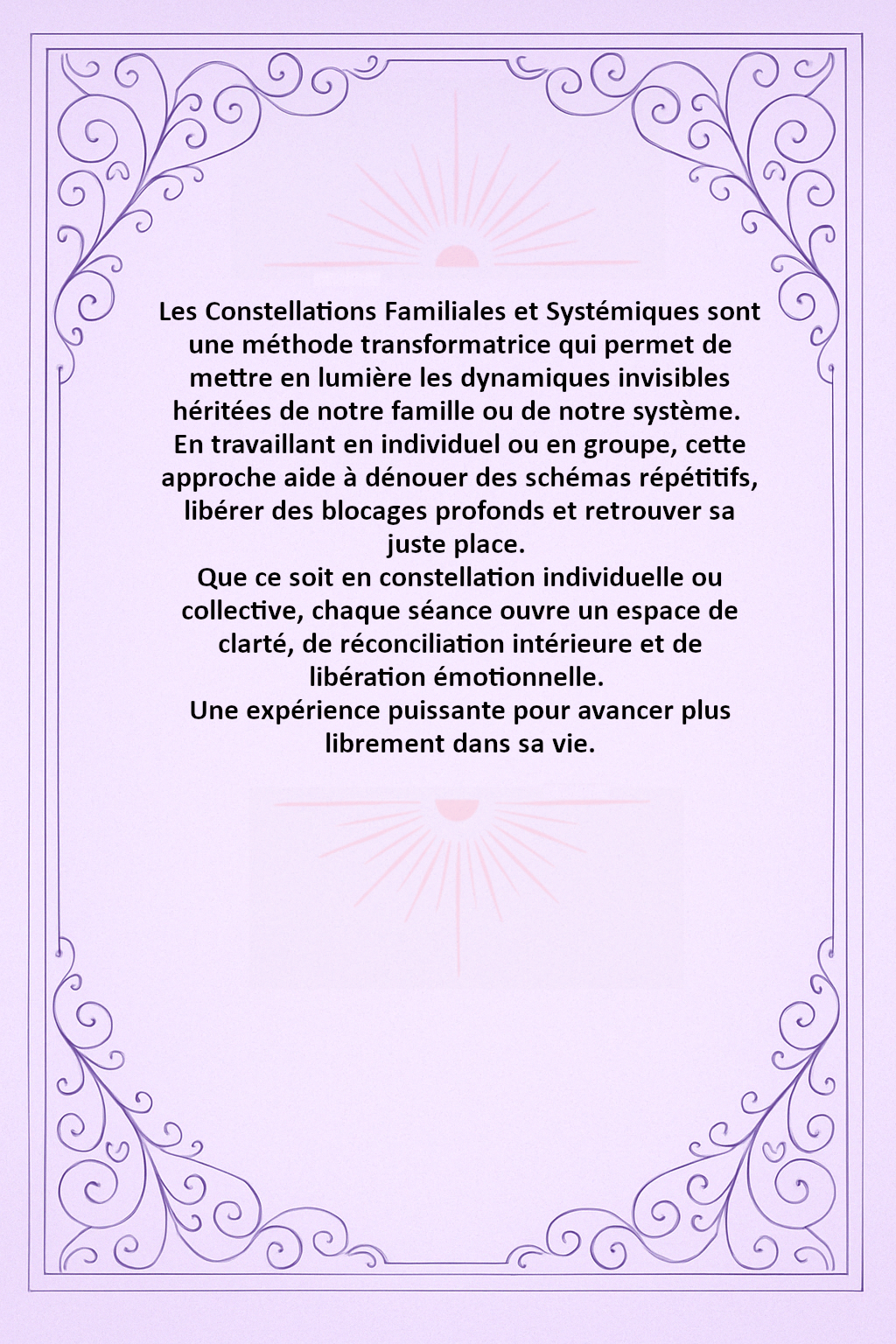 Les Constellations Familiales